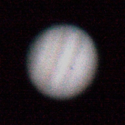 Giove con l'ombra di Io in transito